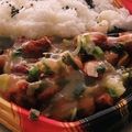 私市ビッキーズ津門巳's cooksnap of when they made “ねぎ塩焼鳥ネギみそ汁餡かけ”.