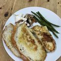 Ruriluru's cooksnap of when they made フライパンでガーリックトースト.