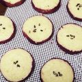 tsukimi3's cooksnap of when they made ほくっ、さくっ♪黒ごまおさつクッキー.