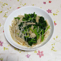 くネコまろす's cooksnap of when they made えのき茸とほうれん草の煮びたし.