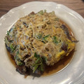 Yokchina's cooksnap of when they made ■さば味噌煮缶としめじのとろとろ玉子丼.