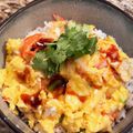 saki1010's cooksnap of when they made ランチに♪簡単＊カニカマ卵丼.