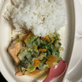 Amy9180trp's cooksnap of when they made 離乳食完了期♡鮭のちゃんちゃん焼き.