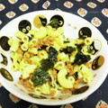 龍青空ママ's cooksnap of when they made フジッリおつまみ。韓国のりとマヨ和え.
