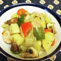 龍青空ママ's cooksnap of when they made ジャガイモとハムのイタリアンソテー.