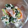 mutu吉's cooksnap of when they made ほうれん草と柿の白和え.