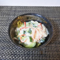 スタイリッシュママ's cooksnap of when they made 湯葉とカニカマときゅうりの和え物.