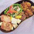 ハッピーまるしぇ's cooksnap of when they made お弁当・おつまみに♡ゆで卵マヨベーコン巻.