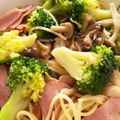 ｍｏｎｃｈｉｉ's cooksnap of when they made ブロッコリーとしめじとベーコンのパスタ.