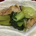 ☆まきぞう☆'s cooksnap of when they made チンゲン菜と豚肉のオイスターソース炒め.