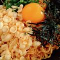 かめあざらし's cooksnap of when they made レンジで！鶏辛みそ油そば.