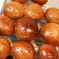 kajunjuna 's cooksnap of when they made やわらか黒糖パン.