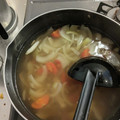ユイキチ26's cooksnap of when they made 新たまねぎとミニトマトのスープ.