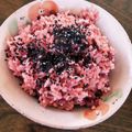 こずっぺ's cooksnap of when they made ♡お祝い♡炊飯器で簡単　お赤飯.