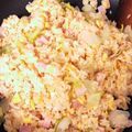 あちゃママ's cooksnap of when they made 本格派ハムとレタスのチャーハン【プロ版】.