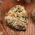 aNa817's cooksnap of when they made 小松菜としらすのおにぎり.