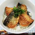 在宅勤務のおじさん's cooksnap of when they made 夫が愛する♡アジの蒲焼丼.
