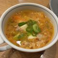 猫が好き。's cooksnap of when they made たべまる給食【キムチ入りみそ汁】.