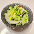 azbjbn's cooksnap of when they made 柚子入り白菜の一夜漬け.