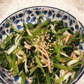 かゆみか's cooksnap of when they made 速攻おつまみ三つ葉とカニカマの和物.