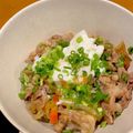 バプチェ's cooksnap of when they made 豚の月見照り焼き丼.