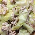 プルンバゴ's cooksnap of when they made 鶏もも肉とキャベツのあっさり塩レモン炒め.
