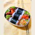 ♬ぶちこ♬'s cooksnap of when they made ❀綺麗な俵おにぎりの作り方❀《お弁当》.