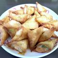 sopo☆'s cooksnap of when they made おつまみにお弁当に☆はんぺんの三角春巻き.
