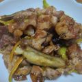 まーく71's cooksnap of when they made 豚こまととろ〜りなすの黒酢炒め.
