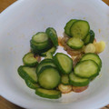 まーく71's cooksnap of when they made ◎きゅうりとみょうがの酢の物◎.