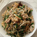 ももぴー！'s cooksnap of when they made 豚ニラもやしの卵炒め.