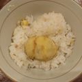meg0509's cooksnap of when they made ほんのり甘い♪私の栗ごはん♡.