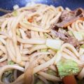 くむちん's cooksnap of when they made 簡単！めんつゆを使った焼きうどん！.