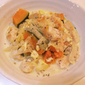 ☆雪矢☆'s cooksnap of when they made まろやかほんのり。鶏肉とかぼちゃの豆乳煮.