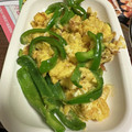 マクドなるほど's cooksnap of when they made ピーマンの卵とじ.