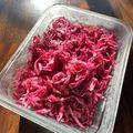 栗丸うさぎ's cooksnap of when they made 作り置きにも♪紫キャベツのハニーマリネ☆.