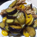 フフルル's cooksnap of when they made 茄子とピーマンと豚のオイスターソース炒め.
