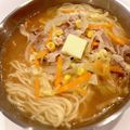 悠LOVE航's cooksnap of when they made 味噌らーめん、食べてみそ♪.
