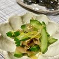 にことん's cooksnap of when they made ザーサイねぎ胡瓜☆簡単おつまみ.