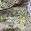 クックIFIIQ3☆'s cooksnap of when they made かぶの葉と茎の冷凍保存.