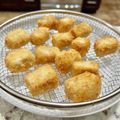 Superlittleboo's cooksnap of when they made 高野豆腐のとろ～りフライ♪.