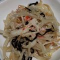 ヨシヨッシー's cooksnap of when they made もやしカニカマ塩昆布の和え物♪.