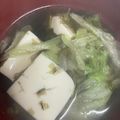 snow012's cooksnap of when they made お豆腐の韓国風スープ.