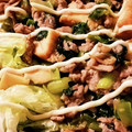 Ｍぱん's cooksnap of when they made 厚揚げとひき肉のオイマヨ炒め♡.