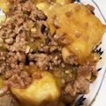 おやつや's cooksnap of when they made ♡揚げ出し高野豆腐の豚コマあんかけ♡.