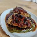 さんごりあす's cooksnap of when they made ピーマンの肉詰めあんかけ✿和風味.