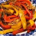 ピプチ's cooksnap of when they made 豚肉となすの甜麺醤炒め.