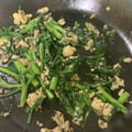 クック81NK9U☆'s cooksnap of when they made 簡単春菊の卵とじ.