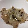 由芽15's cooksnap of when they made 鶏手羽元とれんこんの煮物.