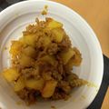 kokko37's cooksnap of when they made じゃがいもとひき肉のカレー粉炒め.